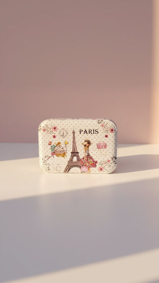 Parisian Eiffel Tower Sparkly Jewellery Box