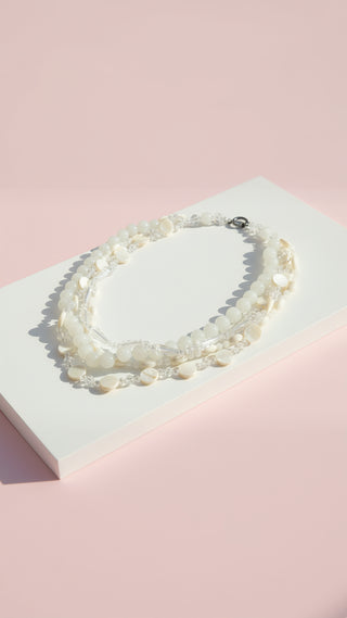 Layered Boho Beaded Necklace