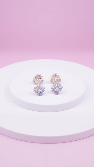 Butterfly Crystal Stud Earrings