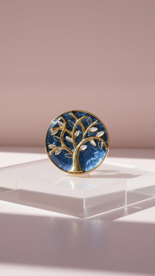 Tree Of Life Magnetic Brooch