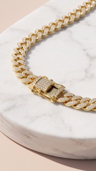 Classic Iced Cuban Link Necklace