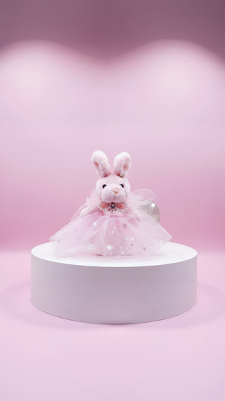 Softie Squad Bunny Rabbit Key Ring & Bag Charm