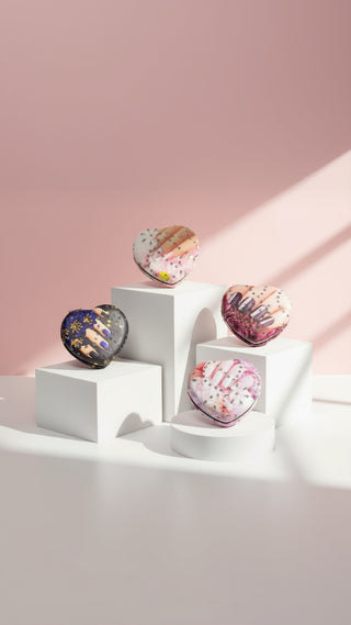 Nail Art Sparkly Compact Mirrors Pack of 12