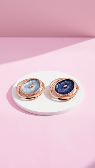 Abstract Magnetic Lilly Brooch