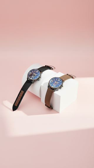 Men’s Blue Round Face Sport Watch