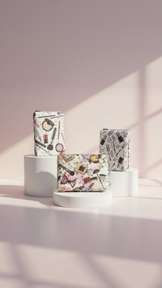 Beauty & Cosmetics Sparkly Compact Mirrors Pack of 12