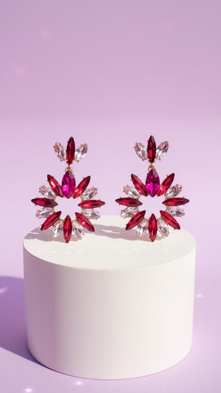 Starburst Crystal Drop & Dangle Earrings