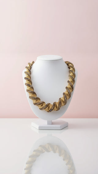 Elixir Collection Spiral Crystal Necklace