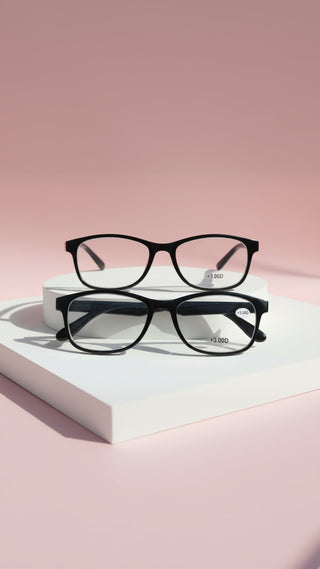 Oval Acrylic Frame Reading Glasses