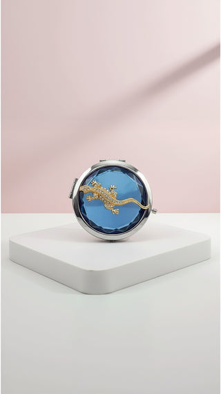 Lizard Reptile Compact Mirror & Gift Box