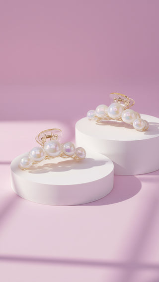 Bubble Hair Clamps Pack of 12