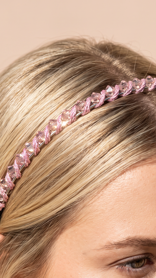 Braided Crystal Headband