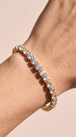 Classic Round Cubic Zirconia Tennis Bracelet