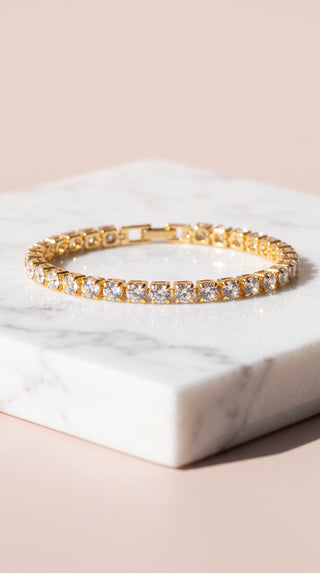 Classic Round Cubic Zirconia Tennis Bracelet