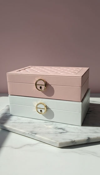 Luxury Jewellery Storage Box with Lock Jewellery Organiser