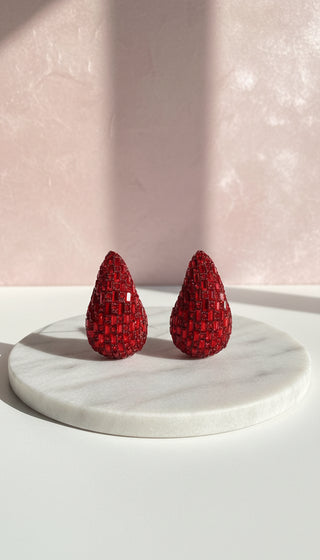 Elixir Collection Teardrop Crystal Earrings