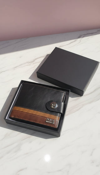 Horse Men's Wallet With Gift Box