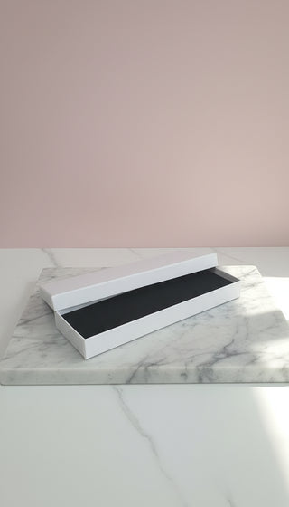 Pack Of 12 Oblong Jewellery Gift Box Packaging