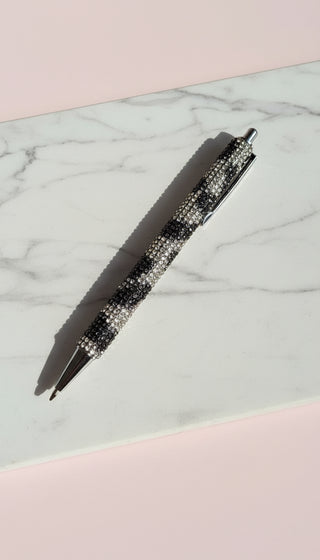 Luxury Crystal Rhinestone Ballpoint Writing Pen With Gift Case