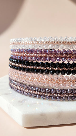 Women’s Crystal Beaded Statement Headband & Hair Band