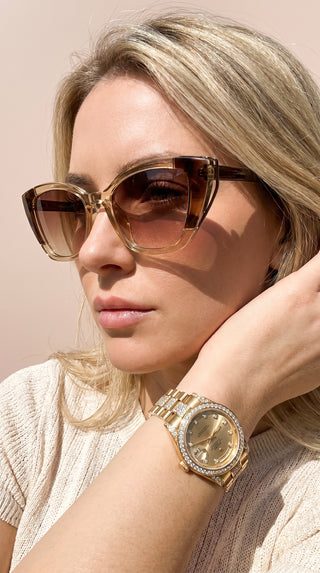 Cat Eye Frame Sunglasses