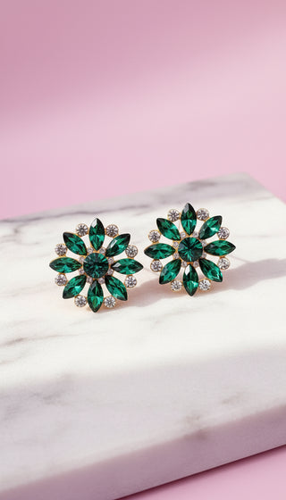 Sparkly Crystal Stud Earrings