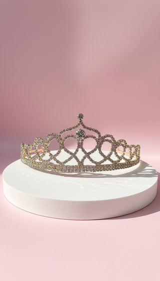 Tiered Crystal Wedding Bridal Tiara Crown