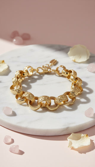 Stainless Steel Belcher Chain Bracelet