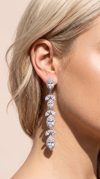 Marquise Crystal Drop & Dangle Statement Earrings