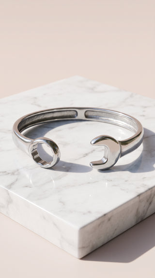 Horseshoe Cuff Bracelet – Gold & Silver