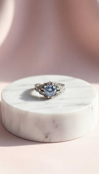 Claw Set Solitaire Crystal Ring Box set of 12