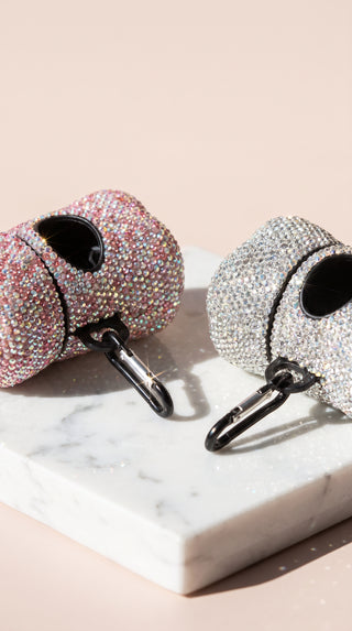 Dog Waste Poop Bag Crystal Dispenser