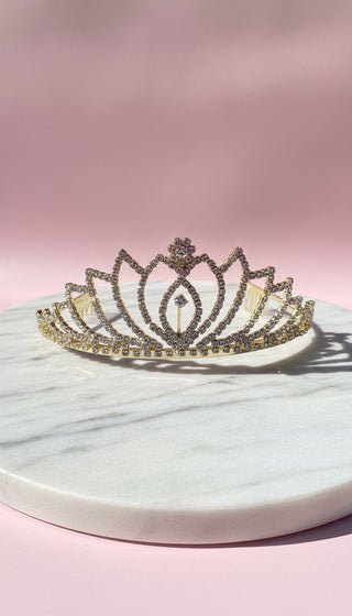 Halo Crystal Wedding Bridal Tiara Crown