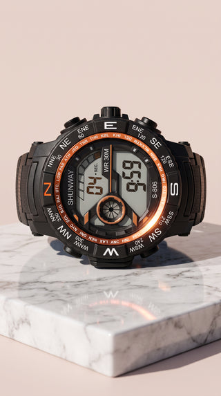 Shunway Digital Sports Watch – Water Resistant Outdoor Watch