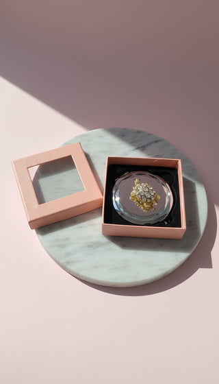 Turtle Compact Mirror With Gift Box