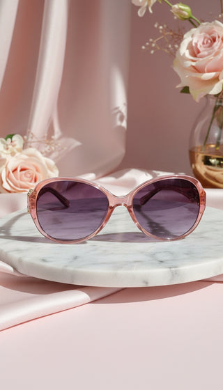Oval Frame Acrylic Sunglasses Box of 12