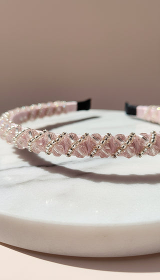 Women’s Crystal Cluster Statement Headband & Hair Band