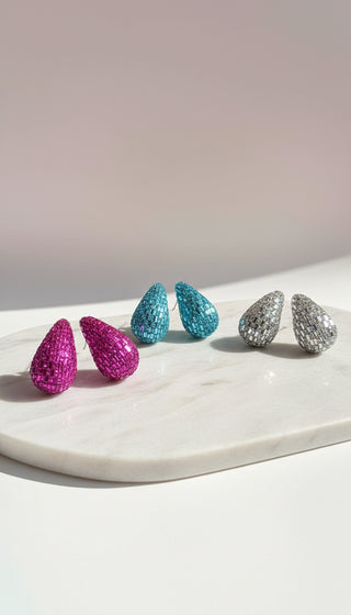 Elixir Collection Teardrop Crystal Earrings