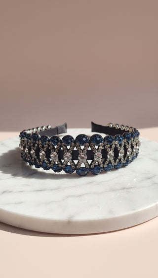 Women’s Crystal Bow Statement Headband & Hair Band