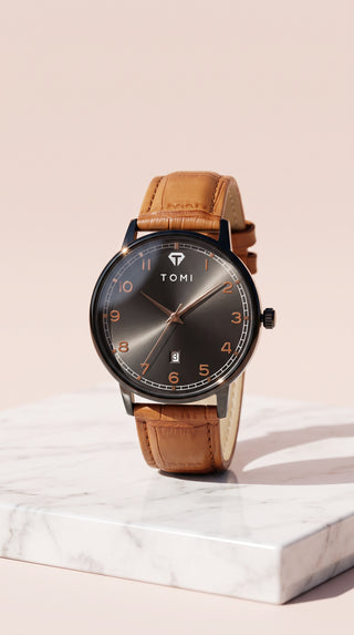 Men's TOMI Classic Leather Watch
