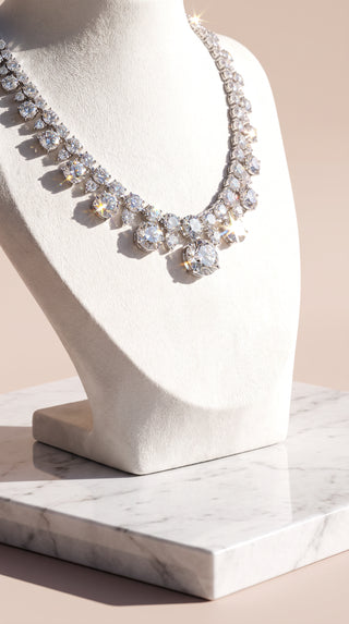 Luxury Necklace Display Bust Stand