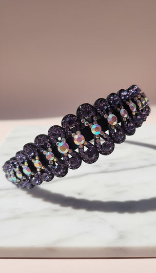 Women’s Crystal Bow Statement Headband & Hair Band