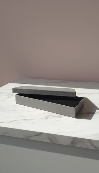 Pack Of 12 Oblong Jewellery Gift Box Packaging