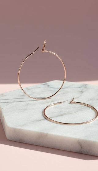 Medium Classic Hoop Earrings
