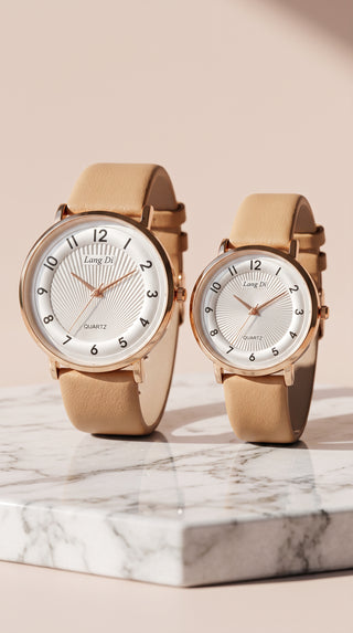 His & Hers Couples Watch Gift Set