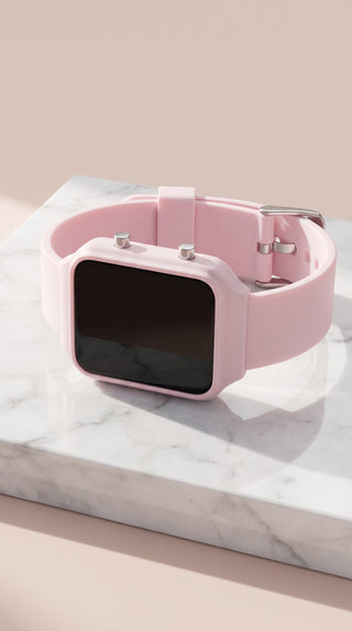 Digital Stainless Steel Unisex Watch