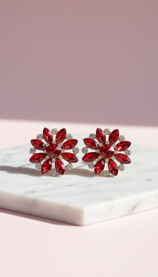 Sparkly Crystal Stud Earrings
