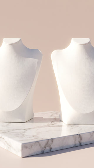 Luxury Necklace Display Bust Stand
