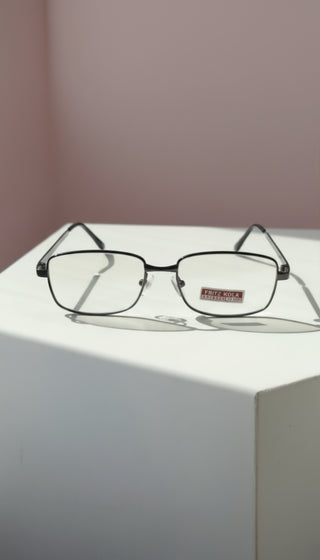 Rectangular Alloy Frame Reading Glasses
