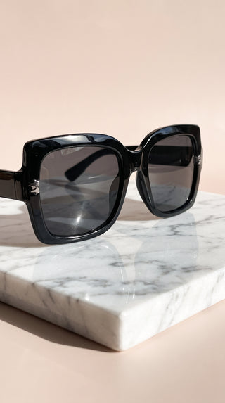 Oversized Square Frame Fashion Sunglasses